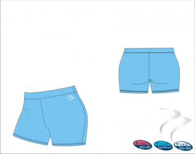 Bio Tec Light Blue Women's Netball Undershort ( Knicker)